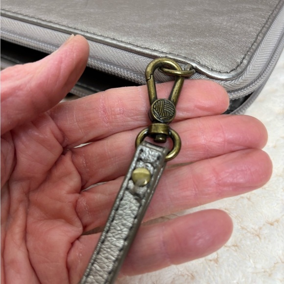 The Sak Silver Metallic Wallet//Wristlet - Picture 4 of 13